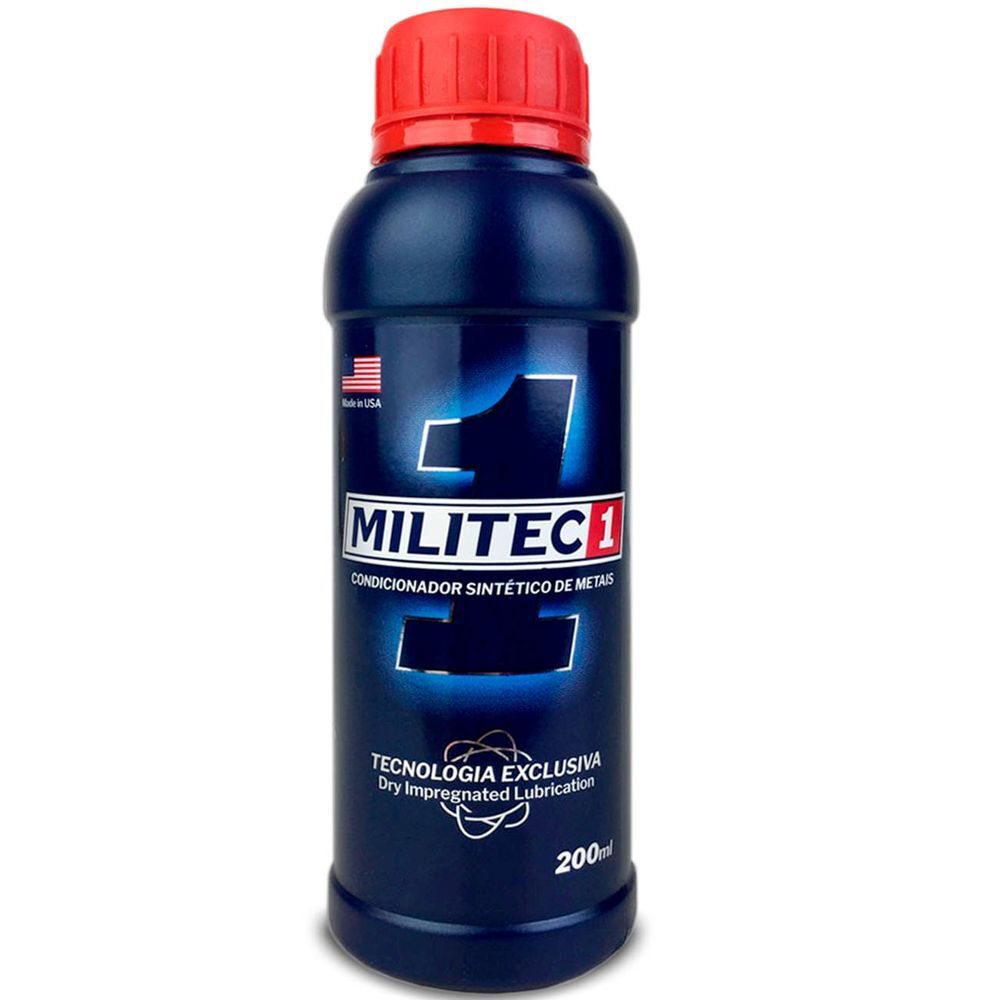 Aditivo de Óleo Condicionador de Metais Militec 1 Sintético 200ml