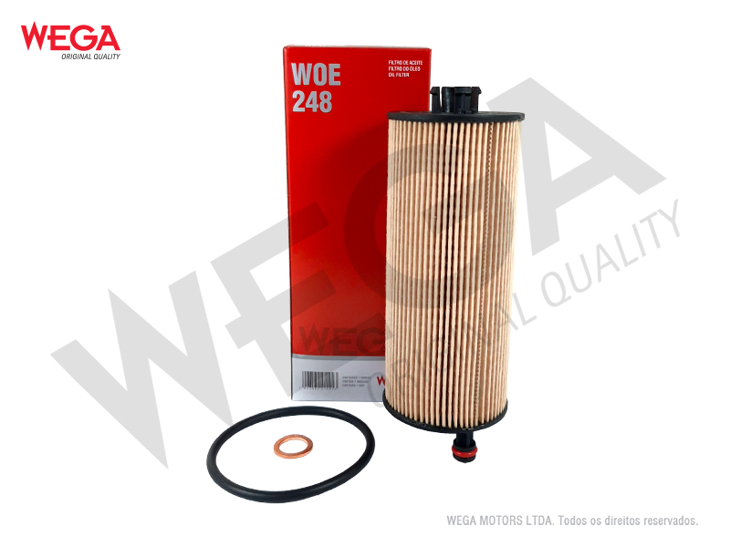 Filtro de Óleo Refil Wega WOE248