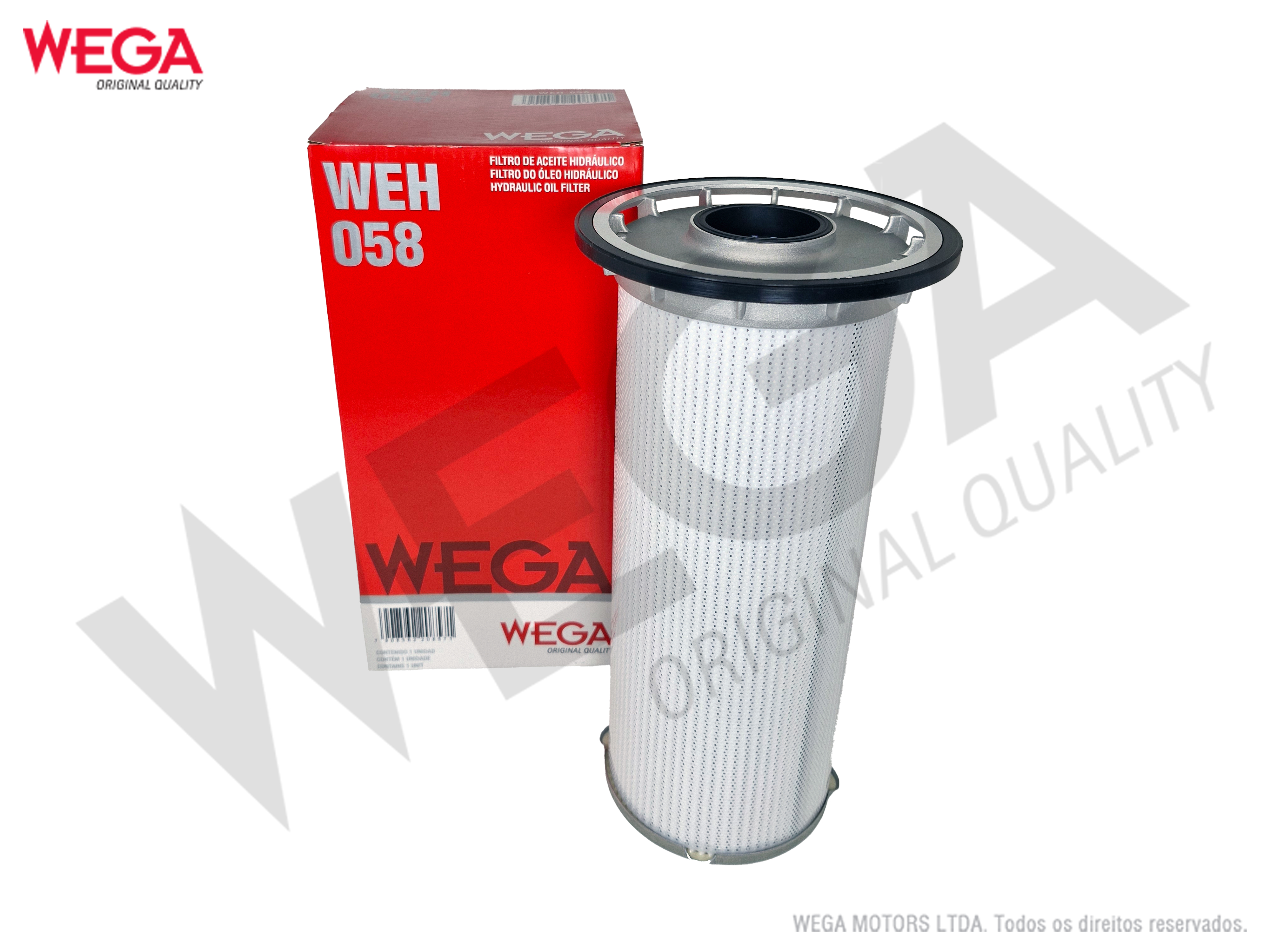 Filtro de Óleo Hidráulico Wega WEH058