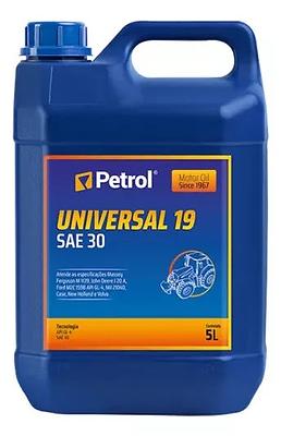 Óleo de Transmissão Petrol 30W Universal 19 API Gl-4 Mineral 5L