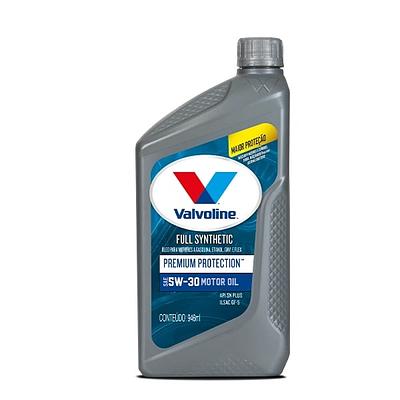 Óleo de Motor Valvoline 5W30 Full Synthetic Premium Protection API Sn Sintético 946ML