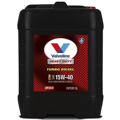 Óleo de Motor Diesel Valvoline 15W40 Heavy Duty Turbo Diesel E780 API CI-4 Mineral 20L