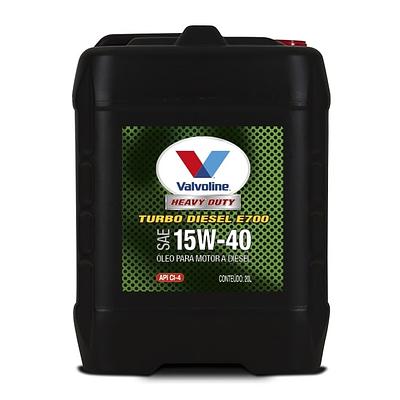 Óleo de Motor Diesel Valvoline 15W40 Heavy Duty Turbo Diesel E700 API CI-4 Mineral 20L