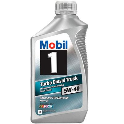 Óleo de Motor Diesel Mobil One 5W40 Turbo Diesel Truck API CJ-4 Sintético 946ml