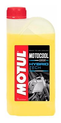 Aditivo de Radiador Motul Motocool Expert Hybrid Tech Diluído Pronto para Uso Amarelo 1L