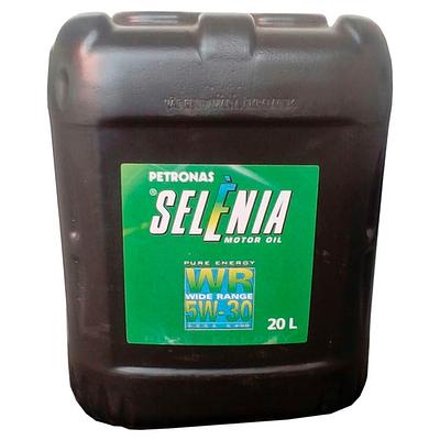 Óleo de Motor Diesel Petronas 5W30 Selenia WR Widerange Verde Escuro API C2 ACEA Sintético 20L