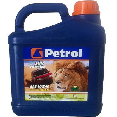 Óleo de Motor Diesel Petrol 10W40 SUV Premium ACEA B3-B4 Semissintético 3L