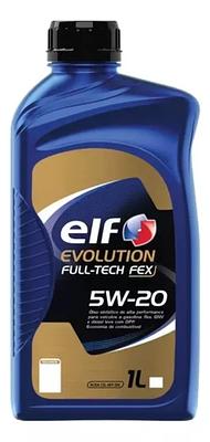 Óleo de Motor Elf 5W20 Evolution Full-Tech Fex Sintético 1L