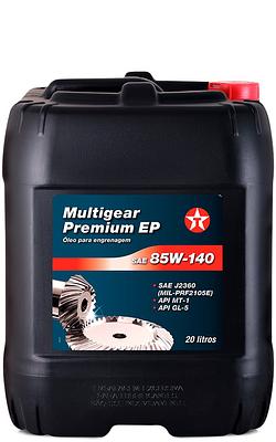 Óleo de Transmissão Texaco 85W10 Multigear EP API Gl-5 Mineral 20L