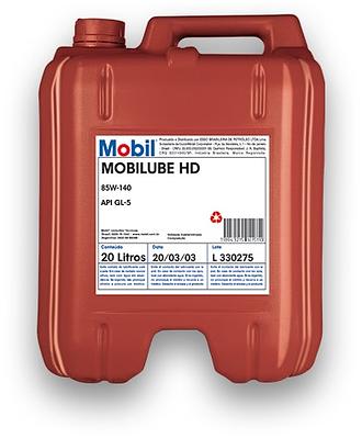 Óleo de Engrenagem Mobil 85W140 Mobilube HD API GL-5 Mineral 20L