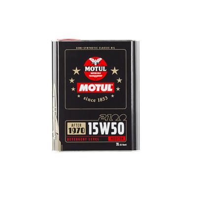 Óleo de Motor Motul 15W50 After 1970 Classic 2100 API SH/CF Semissintético 2L
