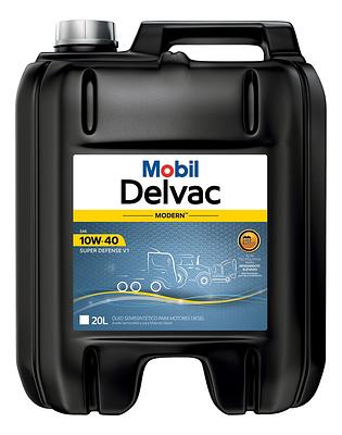 Óleo de Motor Mobil 10W40 Delvac Modern Super Defense V1 Semissintético 20l