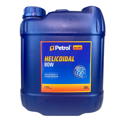 Óleo de Câmbio Manual Petrol 80W Helicoidal API Gl-4 Mineral 20L
