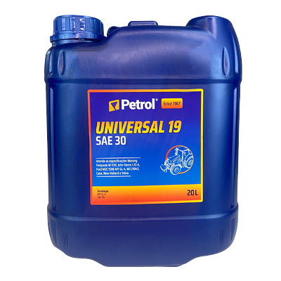 Óleo de Transmissão Petrol 30W Universal 19 API Gl-4 Mineral 20L