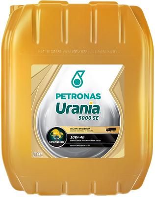 Óleo de Motor Diesel Petronas 10W40 Urania 5000 SE API Ck-4 Sintético 20L