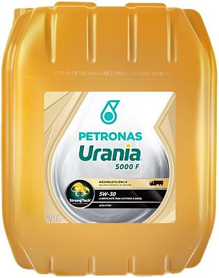 Óleo de Motor Diesel Petronas 5W30 Urania 5000 F API E7/E4 Acea Sintético 20L