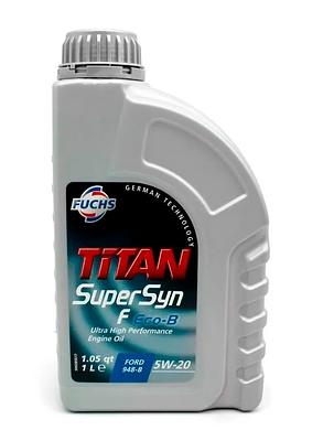 Óleo de Motor Fuchs 5W20 Titan Supersyn F Eco-B API SN Acea C5 Sintético 9896630-99400 1L
