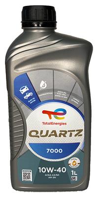 Óleo de Motor Total 10W40 Quartz 7000 Api SN Semissintético 1L
