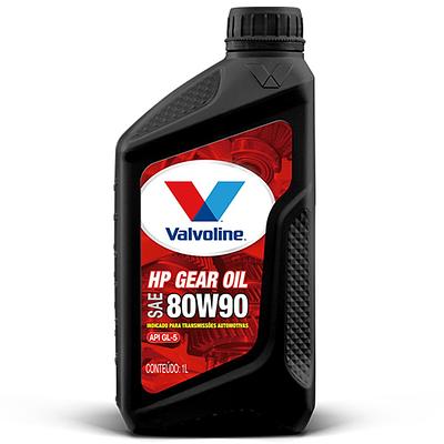 Óleo de Transmissão Valvoline 80W90 HP Gear Oil API GL-5 Mineral 1L