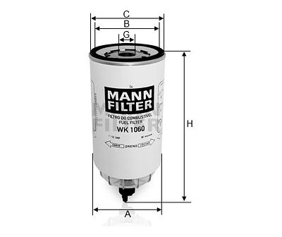 Filtro de Combustível Mann WK1060