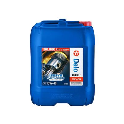 Óleo de Motor Diesel Texaco 15W40 Delo 400 Sde API Ck-4/E9-16 Mineral 20L