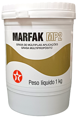 Graxa para Rolamentos Texaco MP2 Marfak Castanha Esverdeada 1kg
