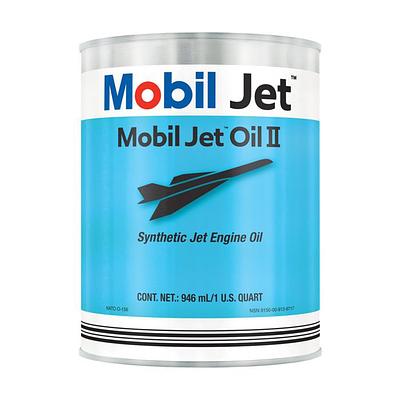 Óleo de Turbina a Gás para Aeronaves Mobil Jet Oil II Sintético Synthetic Jet Engine Oil 946ML