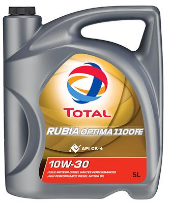 Óleo de Motor Diesel Total 10W30 Rubia OPT 1100 FE API CK-4 Semissintético 5L