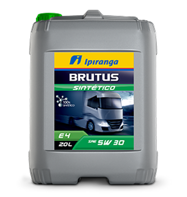 Óleo de Motor Ipiranga Brutus E4 5W30 Sintético 20L