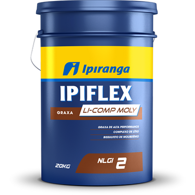 Graxa Ipiranga Ipiflex LI Moly 2 20KG