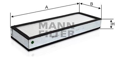Filtro de Cabine Mann CUD4610