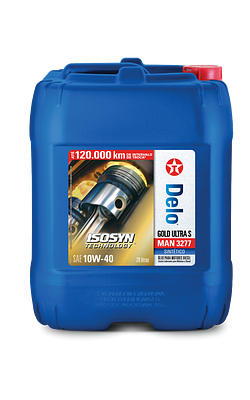 Óleo de Motor Texaco Delo Gold Ultra S 10w40 Sintético 20L