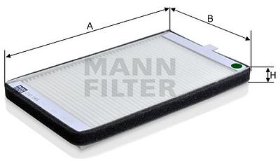 Filtro de Cabine Mann CUD2410