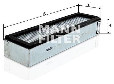 Filtro de Cabine Mann CUD3880