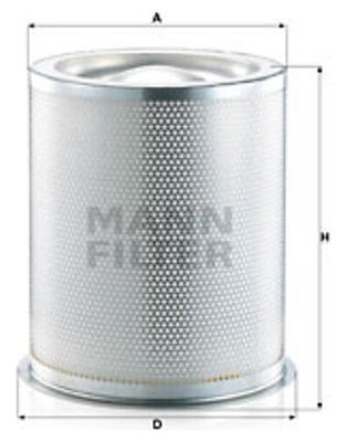 Filtro Hidráulico Mann LE28003x
