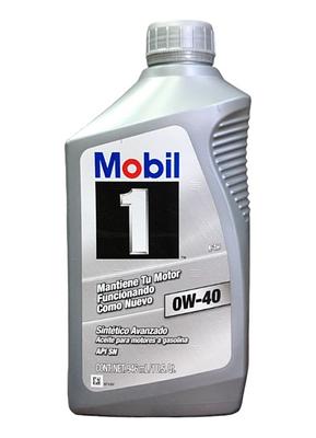 Óleo de Motor Mobil One 0W40 FS Api SN Sintético 946ml