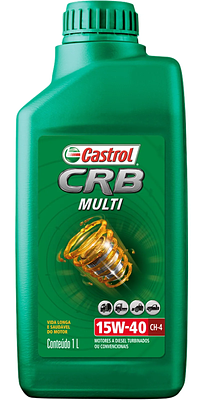 Óleo de Motor Diesel Castrol 15W40 CRB Multi API CH-4 Mineral 1L
