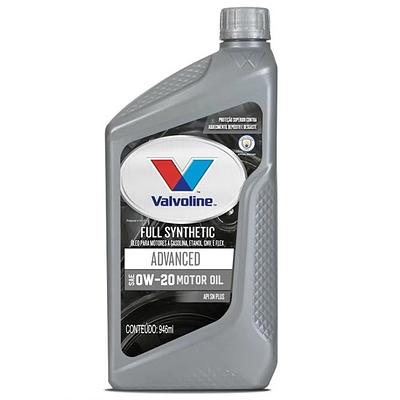 Óleo de Motor Valvoline 0W20 Full Synthetic Advanced Api SN Sintético 946ml
