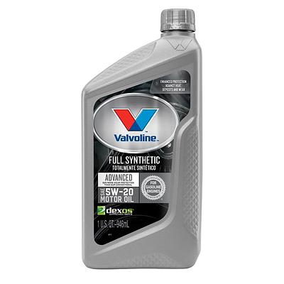 Óleo de Motor Valvoline 5W20 Full Synthetic Advanced Api SN Sintético 946ml