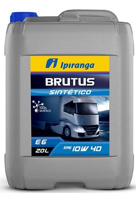 Óleo de Motor Diesel Ipiranga 10W40 Brutus E6 API Cj-4/E6 Sintético 20L