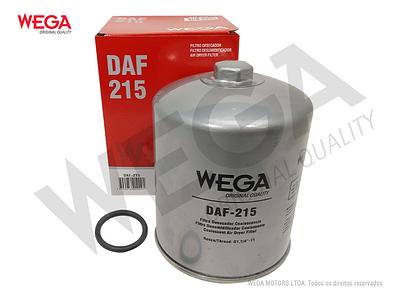 Filtro de Ar do Freio Wega DAF215