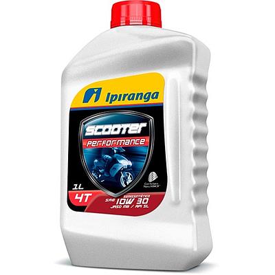 Óleo de Motor Ipiranga 10W30 Scooter Performace API SL Semissintético 1L