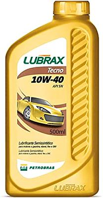 Óleo De Motor Lubrax 10W40 Sn Semissintético Tecno Profissional 500Ml
