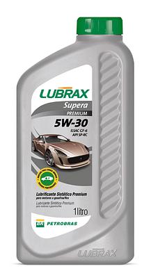 Óleo De Motor Lubrax 5W30 Sp/Rc Sintético Supera Premium 1L