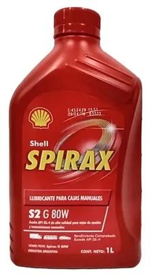 Óleo de Transmissão Shell 80W Spirax S2 G API GL-4 Mineral 1L 