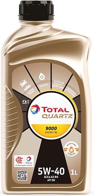Óleo de Motor Total 5W40 Quartz 9000 Energy RQ VW 508.88 509.99 API Sn Sintético 1L