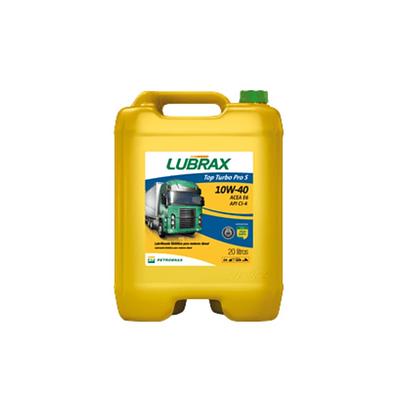 Óleo de Motor Diesel Lubrax 10W40 Top Turbo Pro S API CI-4 Sintético 20L