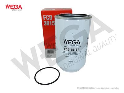 Filtro de Combustível Wega FCD30151