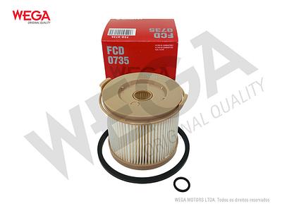 Filtro de Combustível Wega FCD0735