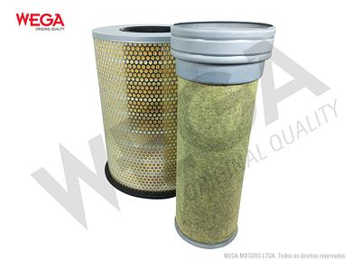 Filtro de Ar Wega WAP612K